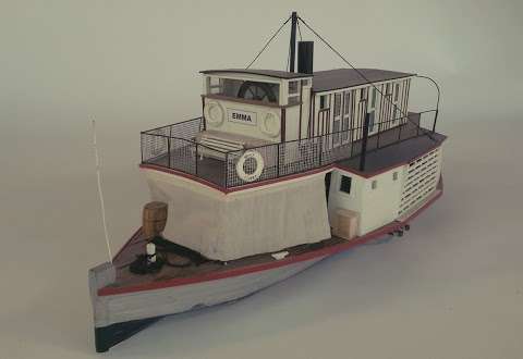 Photo: Riverboat Rod's Model Paddle Steamer Display